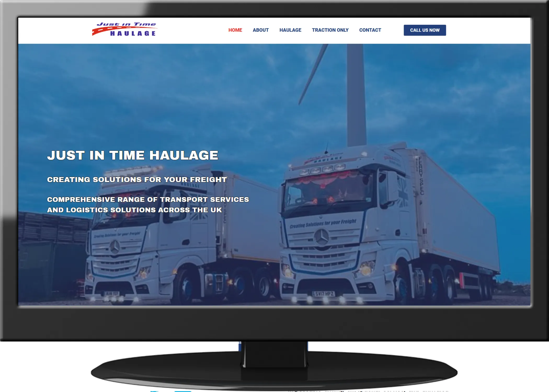 Screenshot JIT Haulage