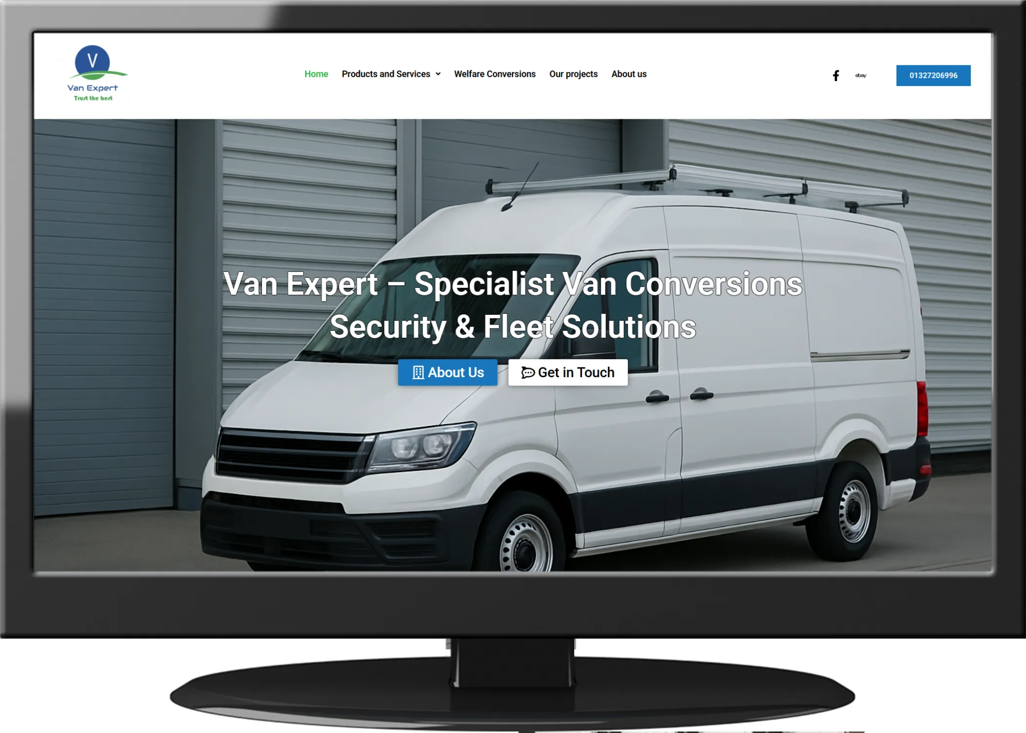 Screenshot Van Expert UK